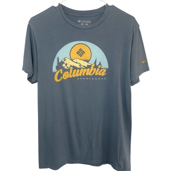 Columbia Other - Columbia Men's Blue Graphic T-Shirt MEDIUM SOFT Classic